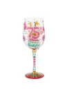 Boldog 75. Születésnapot - Lolita Borospohár (443 ml)