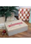 Christmas Eve Box - Karácsonyi fa doboz