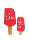 SANTA'S HELPER SZILIKON SPATULA SZETT