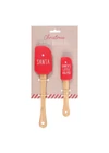 SANTA'S HELPER SZILIKON SPATULA SZETT