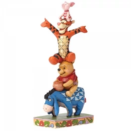 Kicsi A Rakás, Nagy A Barátság (Füles, Mackó, Tigris, & Malacka Figura)