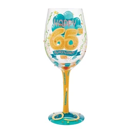 Boldog 65. Születésnapot - Lolita Borospohár (443 ml)
