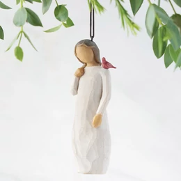 Willow Tree Messenger függődísz – Emlék és szeretet üzenete – 11 cm