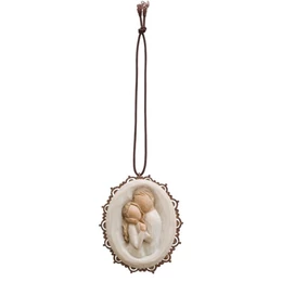 Willow Tree – Embrace fémkeretes függődísz – A szeretet ölelésében - 11 cm