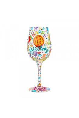 Happy 18th Birthday Wineglas