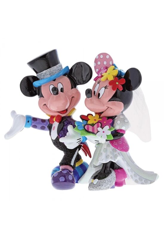 Mickey &amp; Minnie Egér Esküvői Figura
