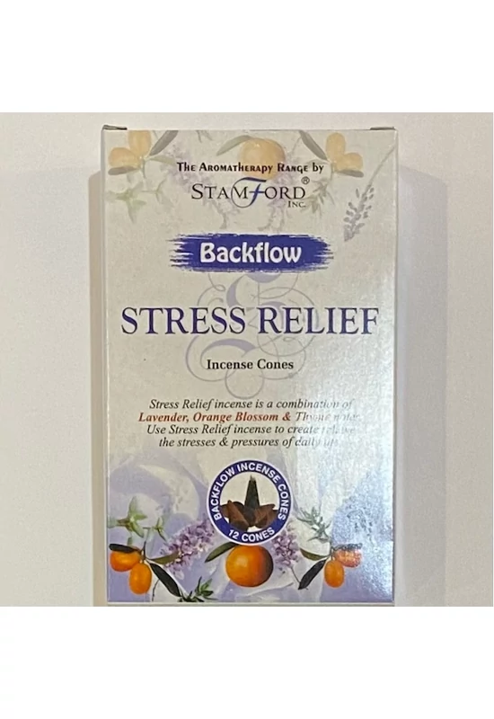 Stamford lefelé folyó kúpfüstölő - Stresszoldás