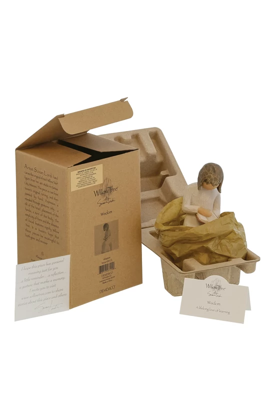 Bölcsesség - Willow Tree figura - 12 cm
