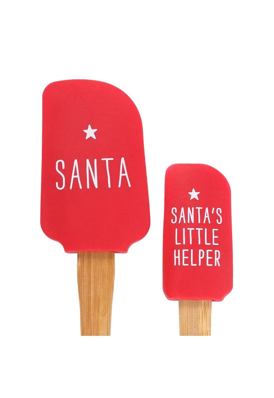 SANTA'S HELPER SZILIKON SPATULA SZETT