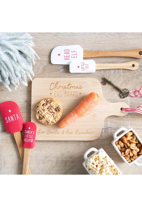 SANTA'S HELPER SZILIKON SPATULA SZETT