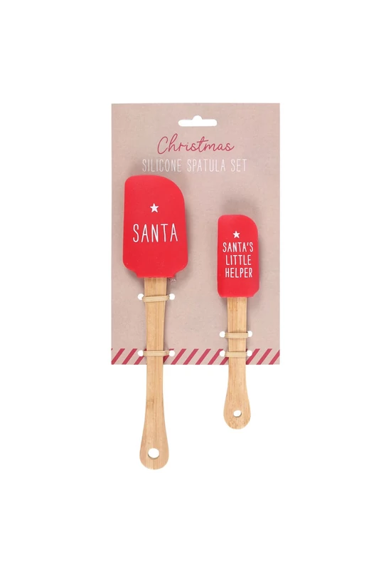 SANTA'S HELPER SZILIKON SPATULA SZETT